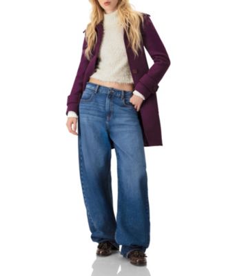 Women's High Neck Fringe Blouse