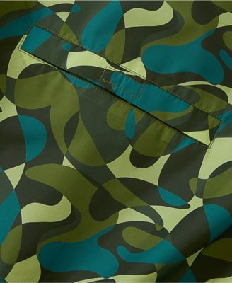 Girls Waterproof Hooded Packable Rain Jacket