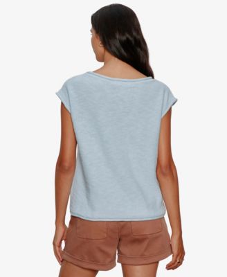 Petite Crew Neck Pull-On Sweater