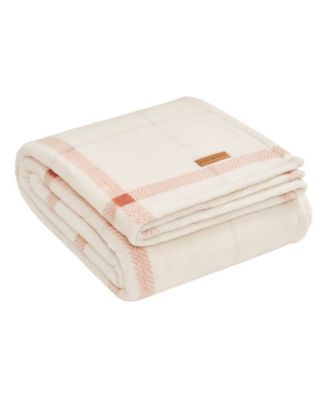 Palmdale Plaid Cozy Plush Throw, 50" x 70"