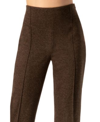 Women's Straight-Leg Trousers with Side Slits