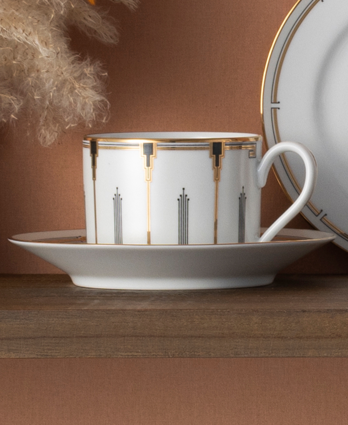 Noritake Empire Gold-Tone Cups, Set of 4