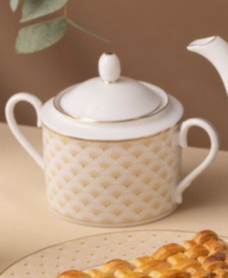 Trocadero Gold-Tone Sugar and Creamer, Set of 2