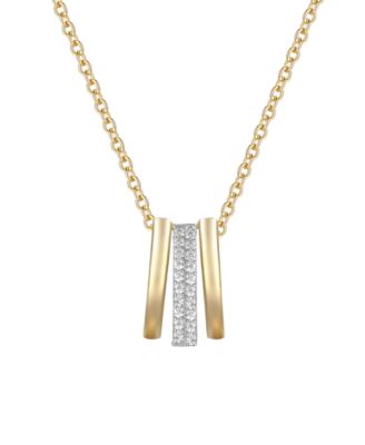Diamond Pendant Necklace (1/20 ct. t.w.) in Sterling Silver