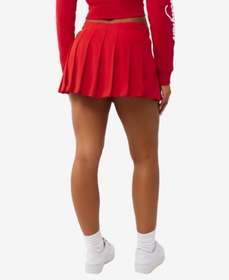 Women's Pleated Mini Skort