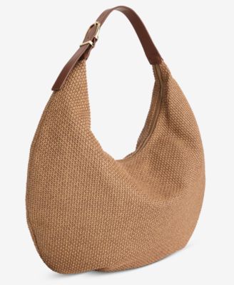 Joenii Extra-Large Straw Hobo Bag