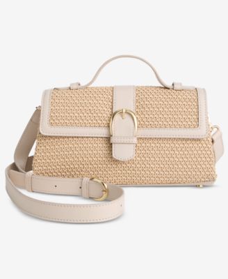 Kristt Straw Small Satchel Bag