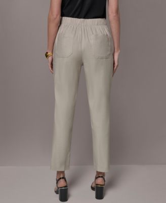 Women's Pleated Straight Pants