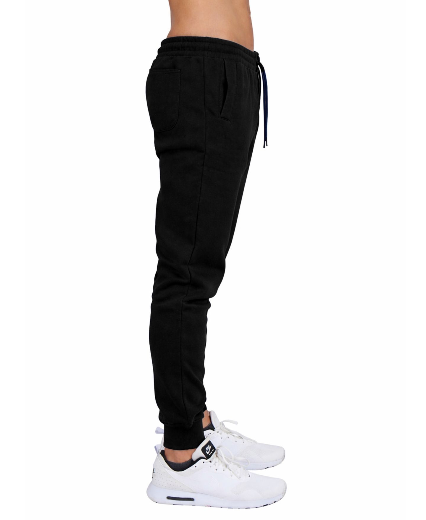 Мужские брюки Blue Ice Big & Tall Fleece Jogger Sweatpants, цвет: Чёрный — фото 2