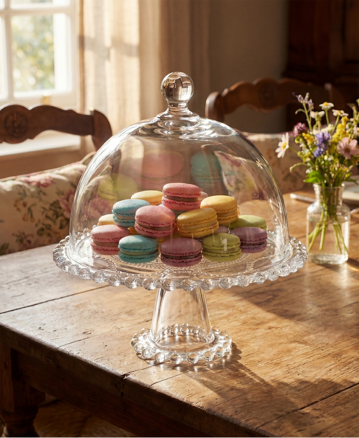 Godinger Chesterfield Wide Cake Dome