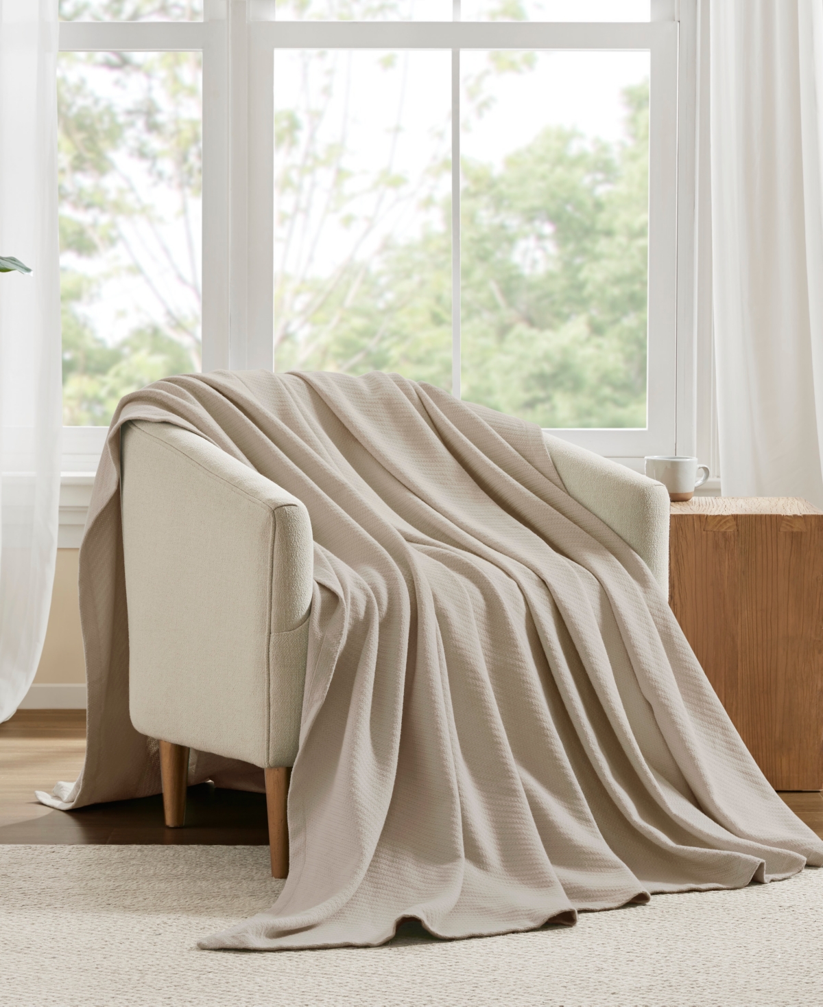 Madison Park Liquid Cotton Blanket