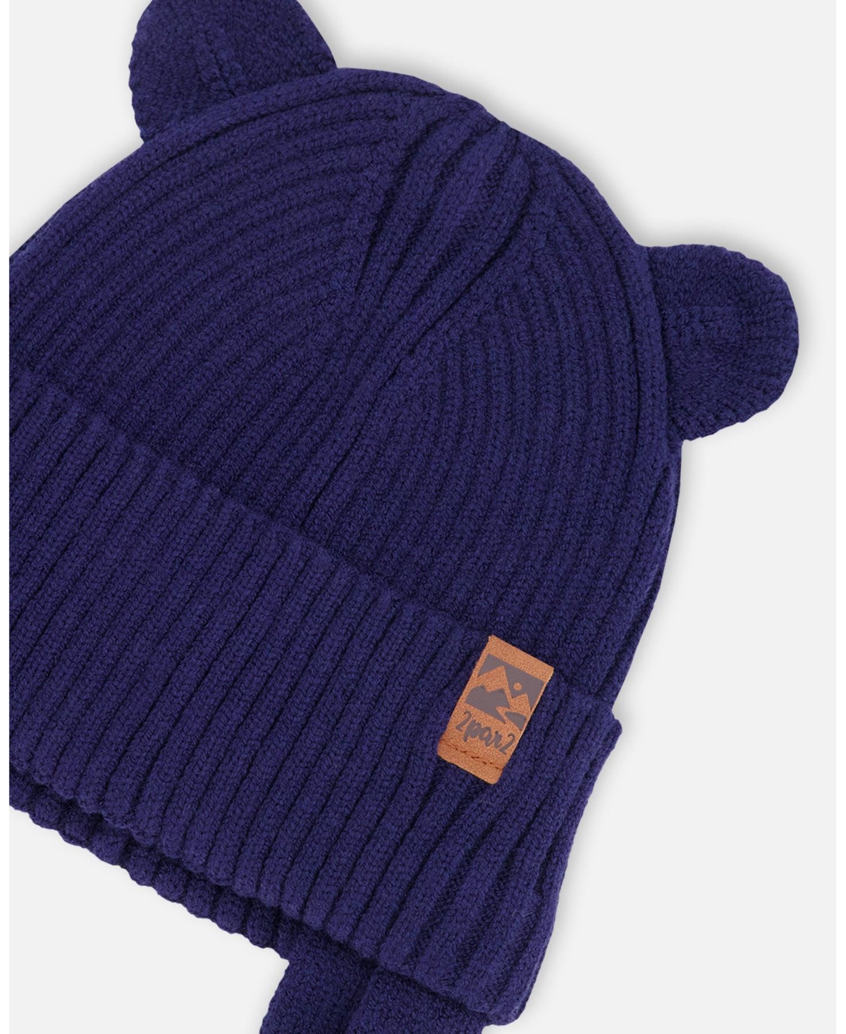 Deux par Deux Baby Unisex Baby Knit Hat - Baby