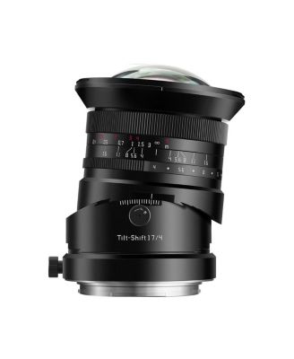 17mm f/4 Tilt Shift Lens for Fujifilm GFX, Black