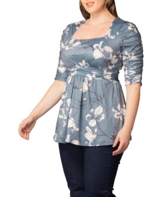 Plus Size Solstice Squared Neck Top