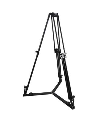 BCT-2003 3-Section Aluminum Video Broadcast Tripod, 22 Lbs Capacity