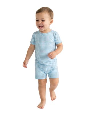 Baby Boys Harbor Gingham Pajama Set