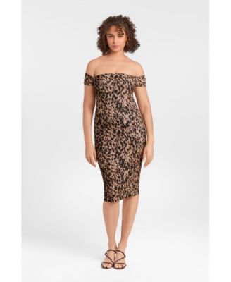 Women's Sculpting Shapewear Midi Dress