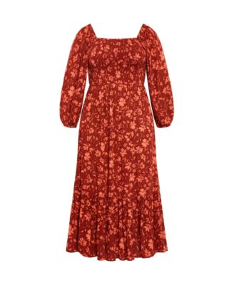 strapless open back dress Elegant Mocha Deep V-Neck Ruffle Tie-Up Open Back Dress with Long Sleeve L / Mocha main image 1