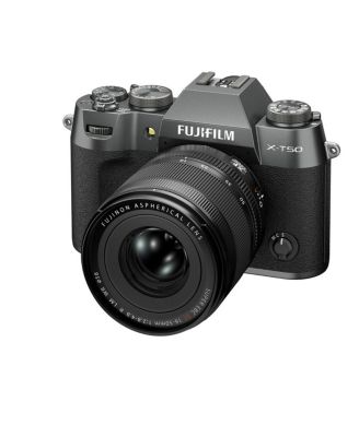 X-T50 Mirrorless Camera with XF 16-50mm f/2.8-4.8 R LM WR Lens, Charcoal Silver, Bundle with Li-Ion Battery, 64GB SDXC Memory Card and 58mm Filter Kit