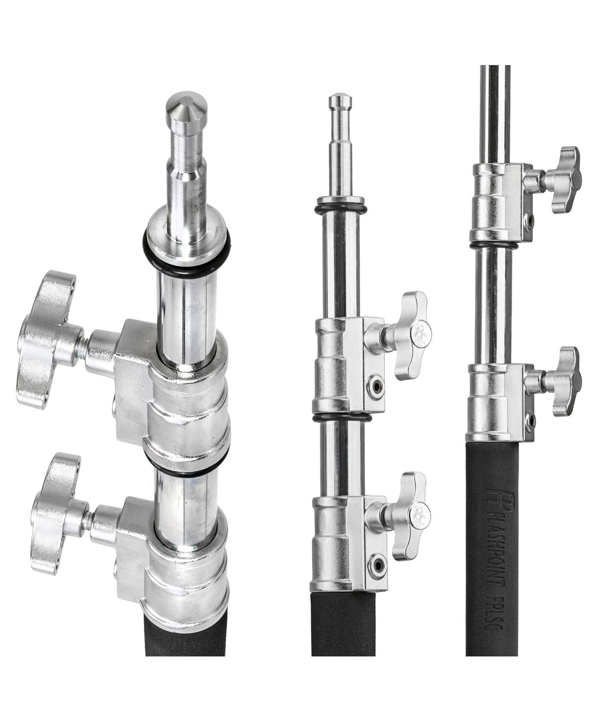 SmallRig Rc 220D Daylight Cob Led Video 2-Light Kit, Bundle with 10' Turtle Base C-Stand