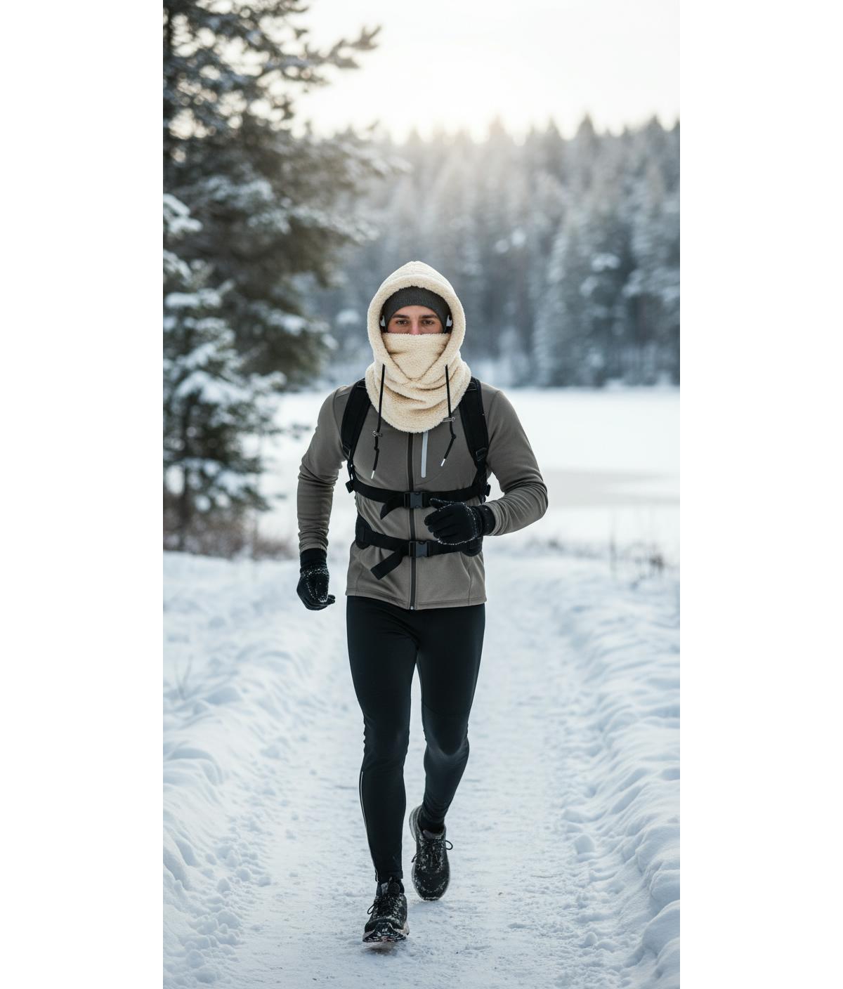 seamless outdoors Sports Face Cover For Cold Weather