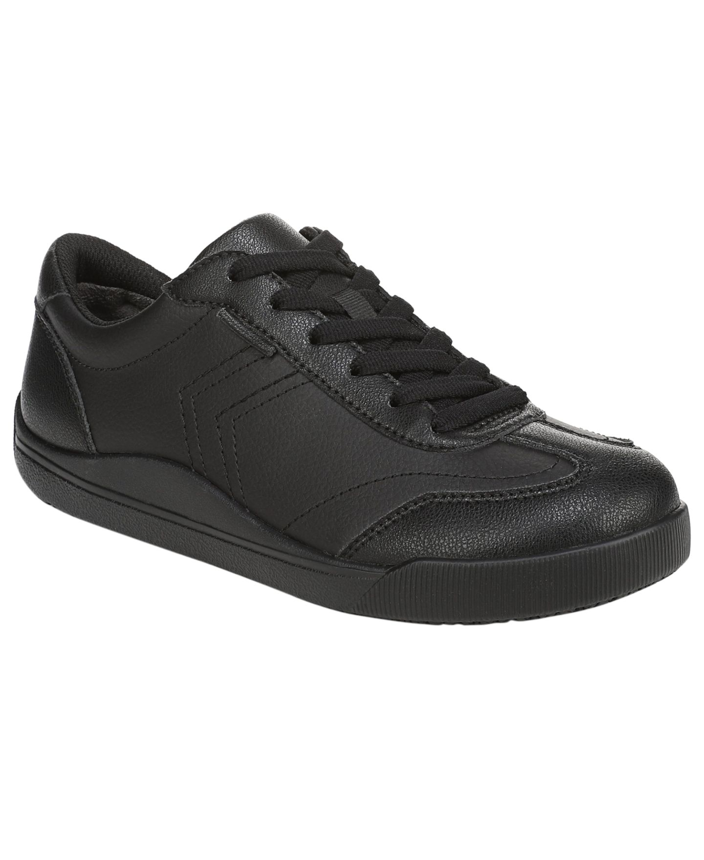Женские кроссовки Dr. Scholl's Be True Slip Resistant Round Toe, цвет: Чёрный кожаный — фото 1