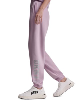 Women's 1989 Rhinestone Logo High-Rise Relaxed Joggers