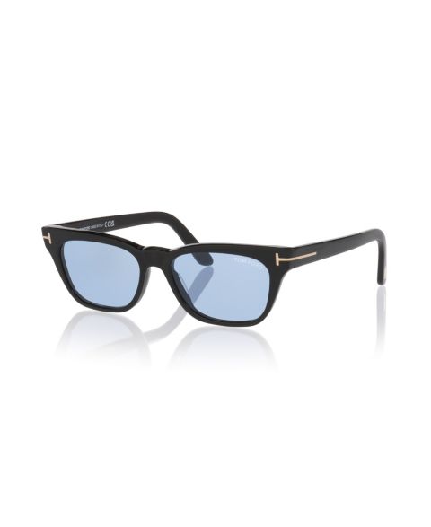 Солнцезащитные очки Tom Ford Unisex Rectangle Penn-02 Sunglasses, TR002274, цвет: Чёрный блестящий