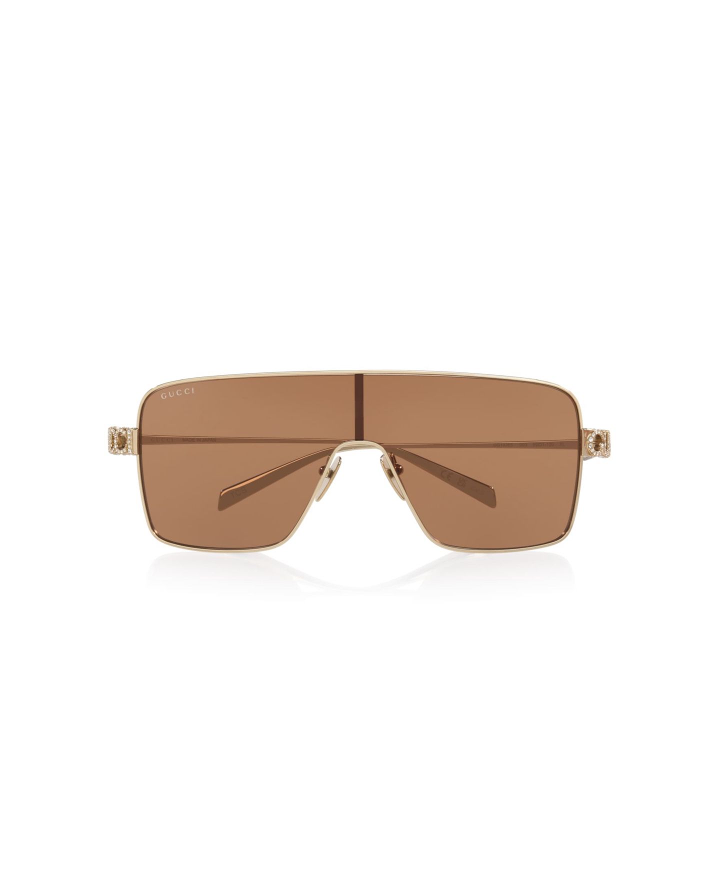 Женские солнцезащитные очки Gucci Geometric Sunglasses, GG1936S GC002636, цвет: Золотой — фото 5