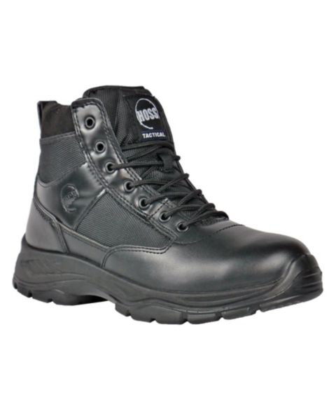 Мужские ботинки Hoss Boot Company HOSS Watchman 6 Inch Soft Toe Side Zip Work Boot, цвет: Чёрный