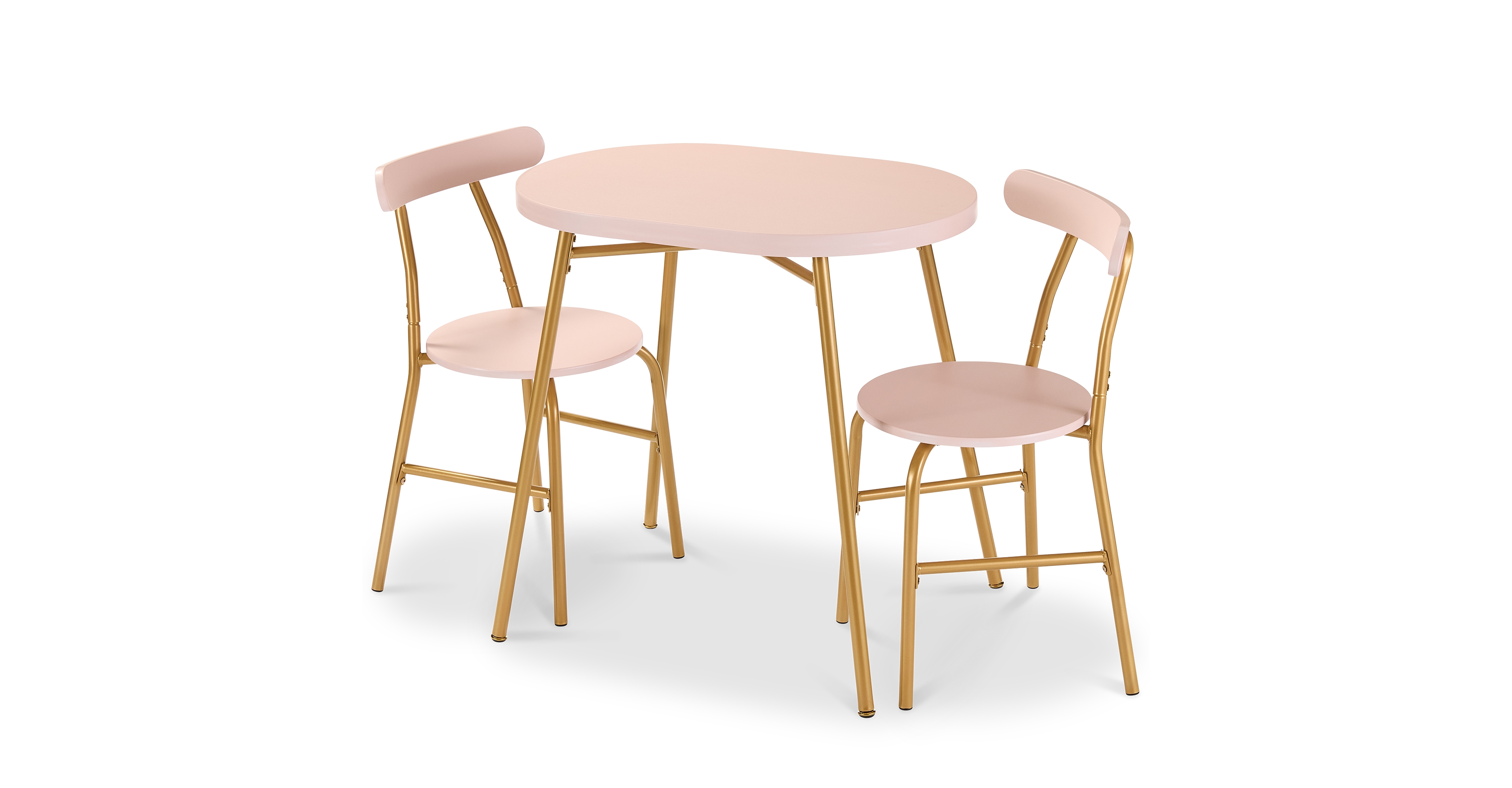 Best Choice Products 3-Piece Oval Dining Table Set, Modern Small Kitchen Dinette w/ 2 Chairs