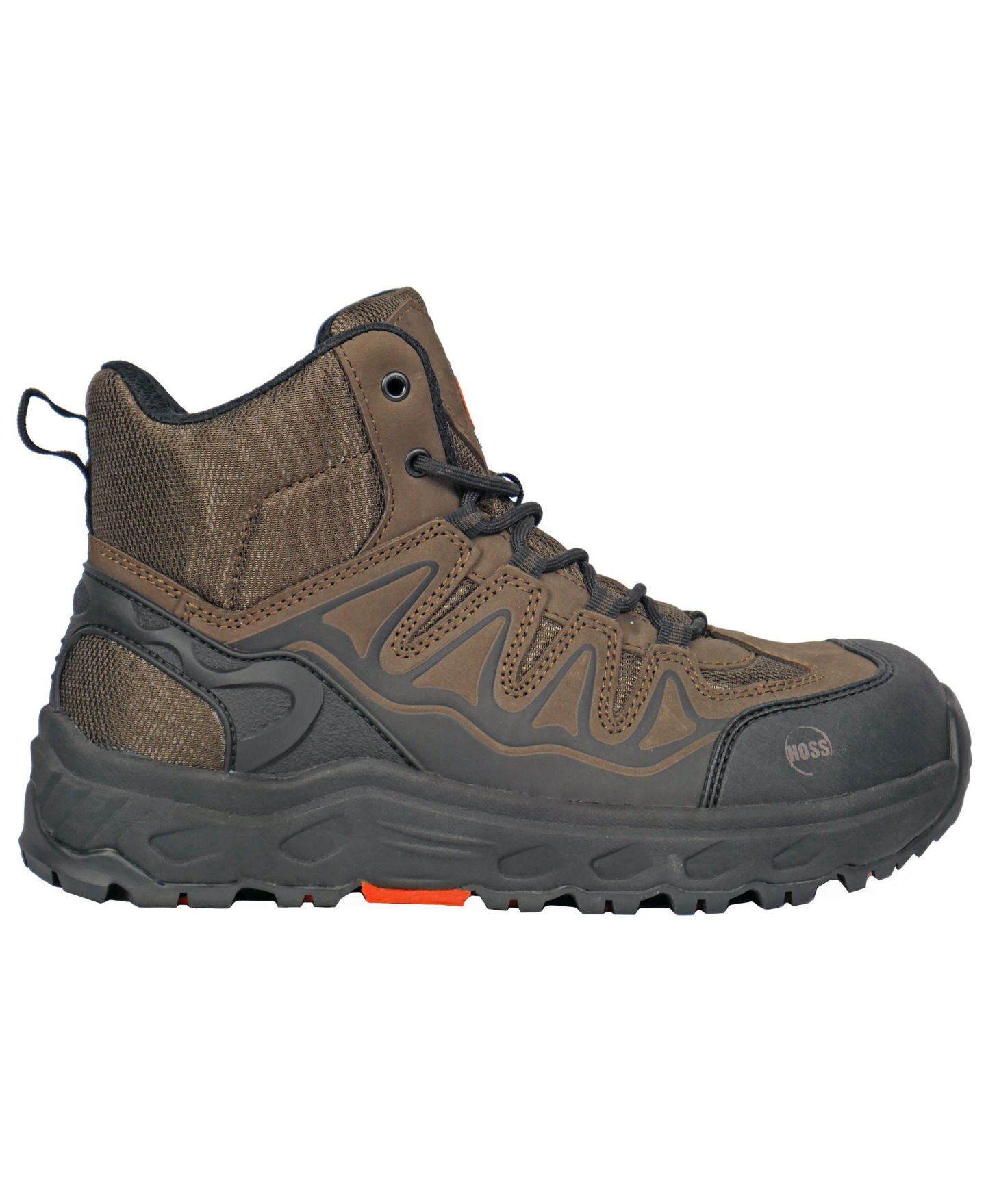 Мужские ботинки Hoss Boot Company Eric Hi Composite Toe Wedge Work Boot, цвет: Коричневый — фото 2