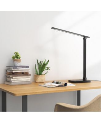 LED Desk Lamp with charging port, 650LM Touch Control, 5 Brightness Level