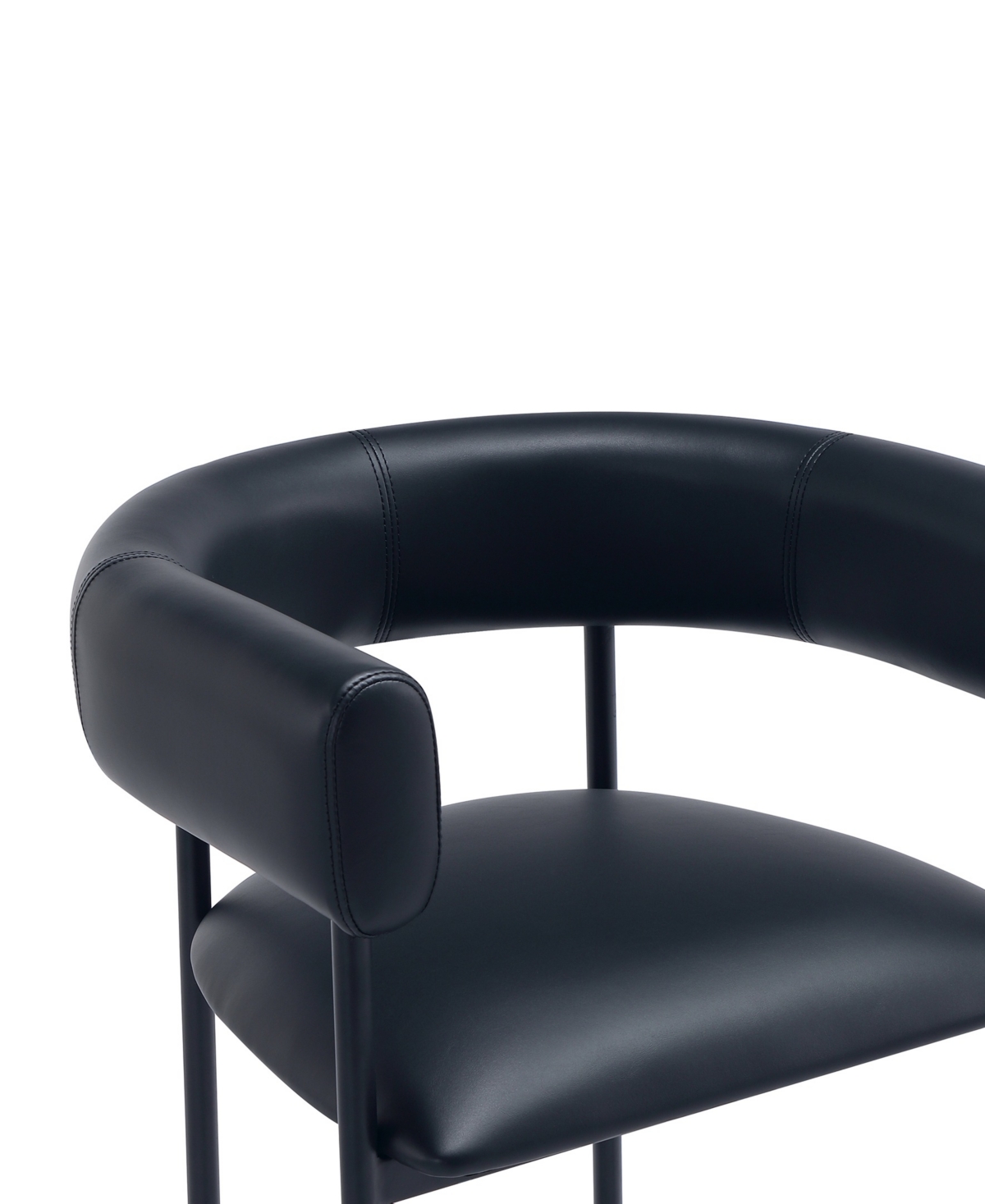 Onda 29.1" Faux Leather Upholstered Dining Chair