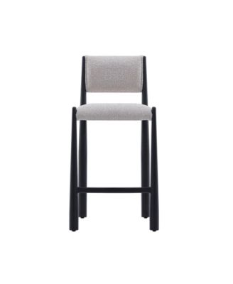 Lennor 37.4" Boucle Upholstered Counter Stool