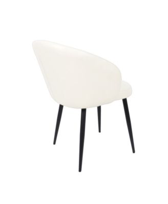 Looma Faux Leather Upholstered Dining Side Chairs, Set of 2