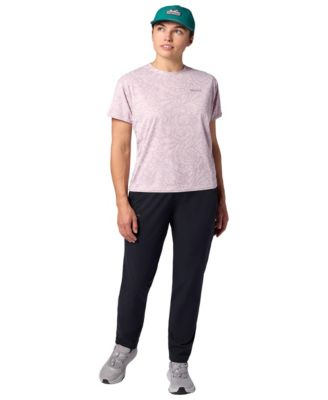 Women's Air Exchange UPF 50 Crew Short Sleeve Ribbed Collar T-Shirts