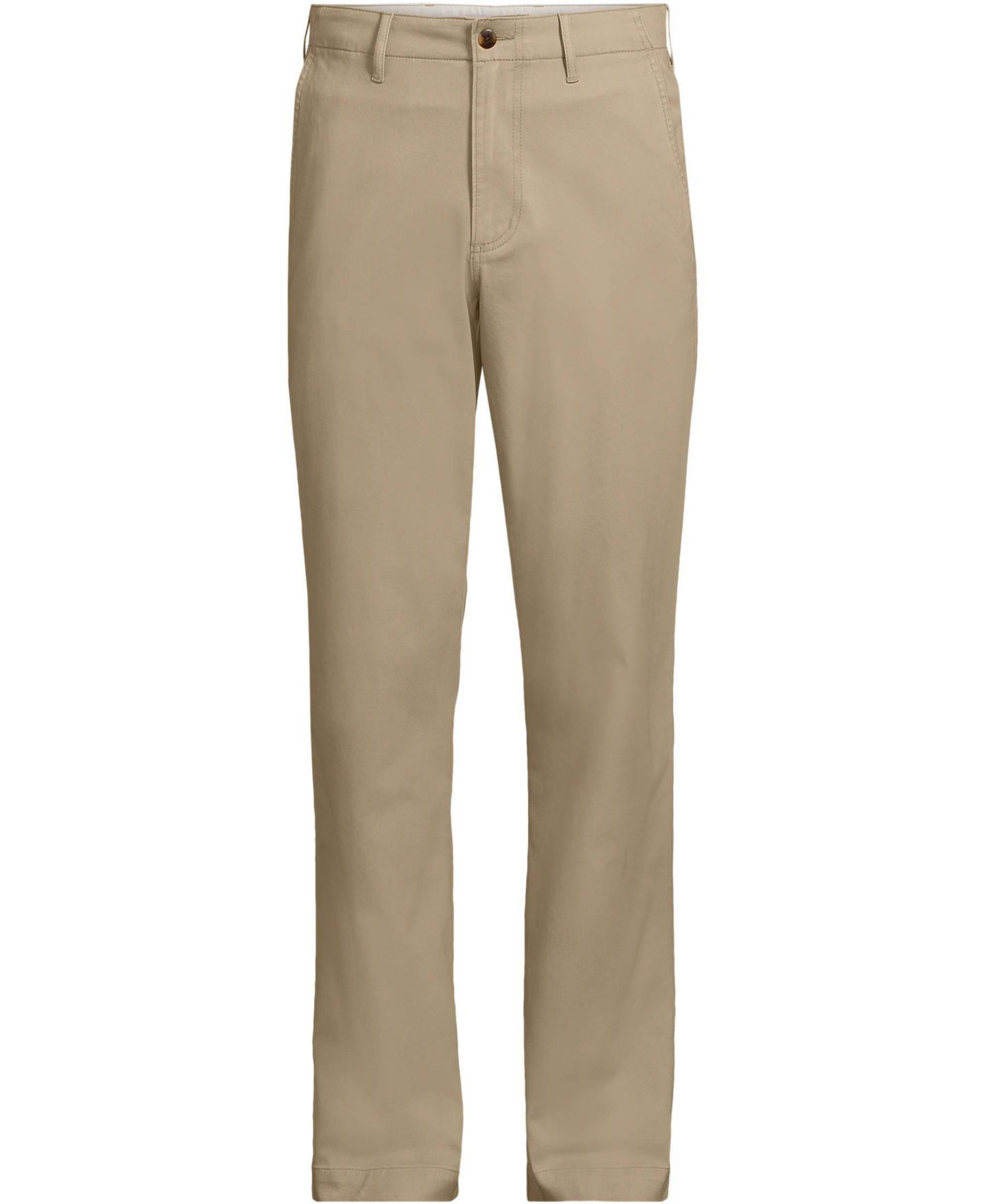 Мужские брюки Lands' End Knockabout Easy Classic Fit Chino Pant, цвет: Пустынный рыжевато-коричневый — фото 2