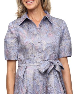 Women's Collared Ball Gown