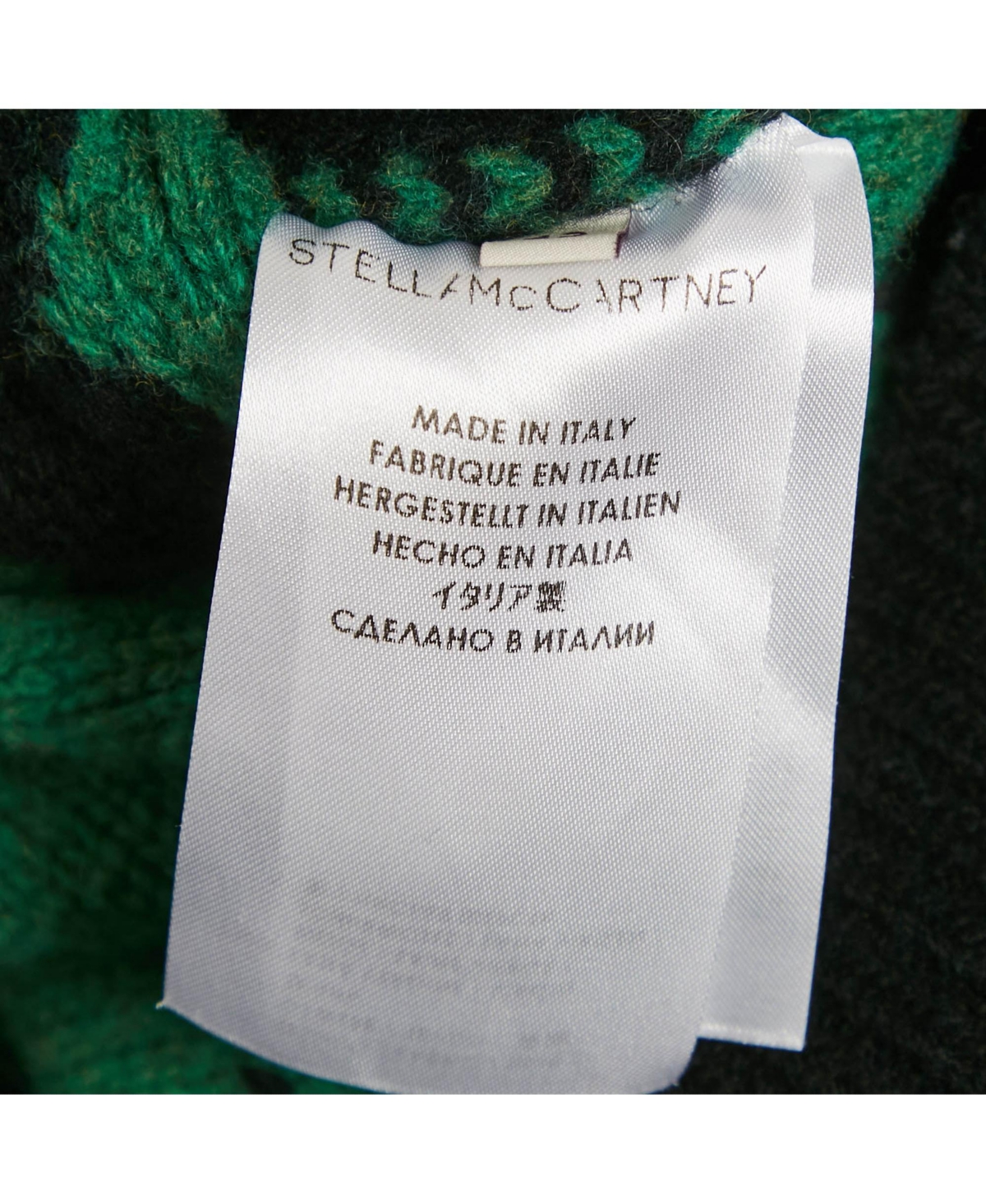 Pre-Owned Stella Mccartney Women's Frayed Knit Crewneck Sweater