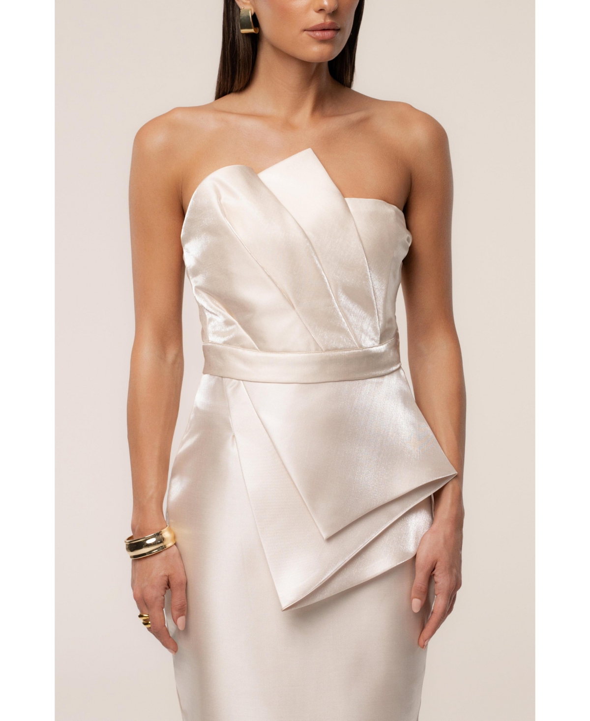 Jluxlabel Women's Gala Pleated Top