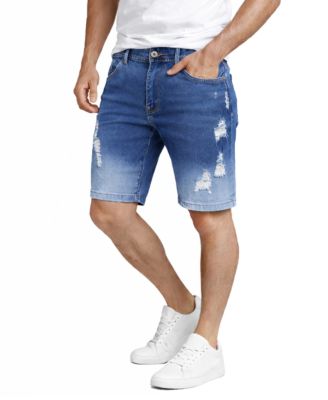 Men's Slim-Fit Jean Shorts, 3-Pack