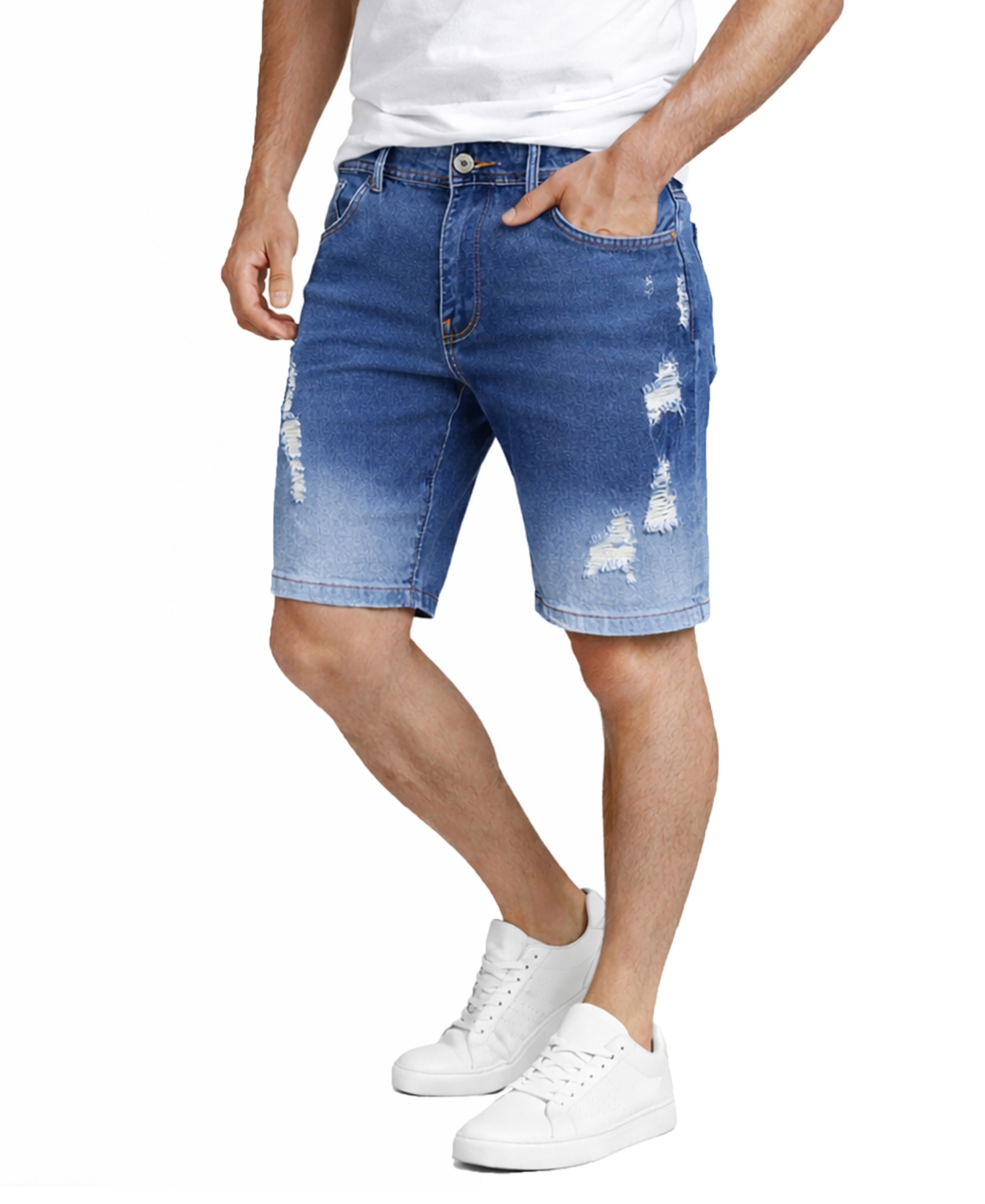 Blu Rock Men's Slim-Fit Jean Shorts, 3-Pack