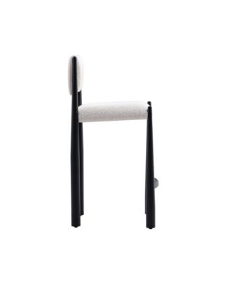 Lennor 37.4" Boucle Upholstered Counter Stool