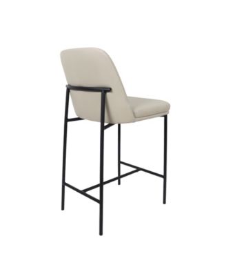 Loft Faux Leather Upholstered Counter Stools, Set of 2