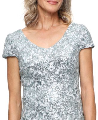 Women's V-Neck Short-Sleeve Dress