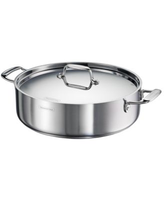 Utsava Tri-Ply Clad Stainless Steel 6.5-Quart Covered Casserole