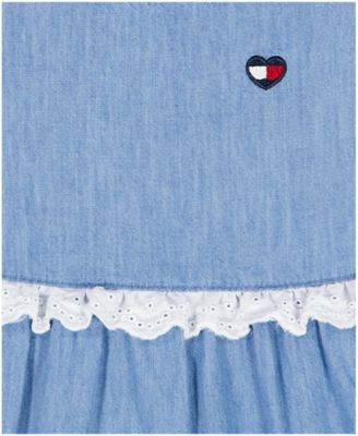 Girls' Toddler 2T-4T Denim A-Line Dress