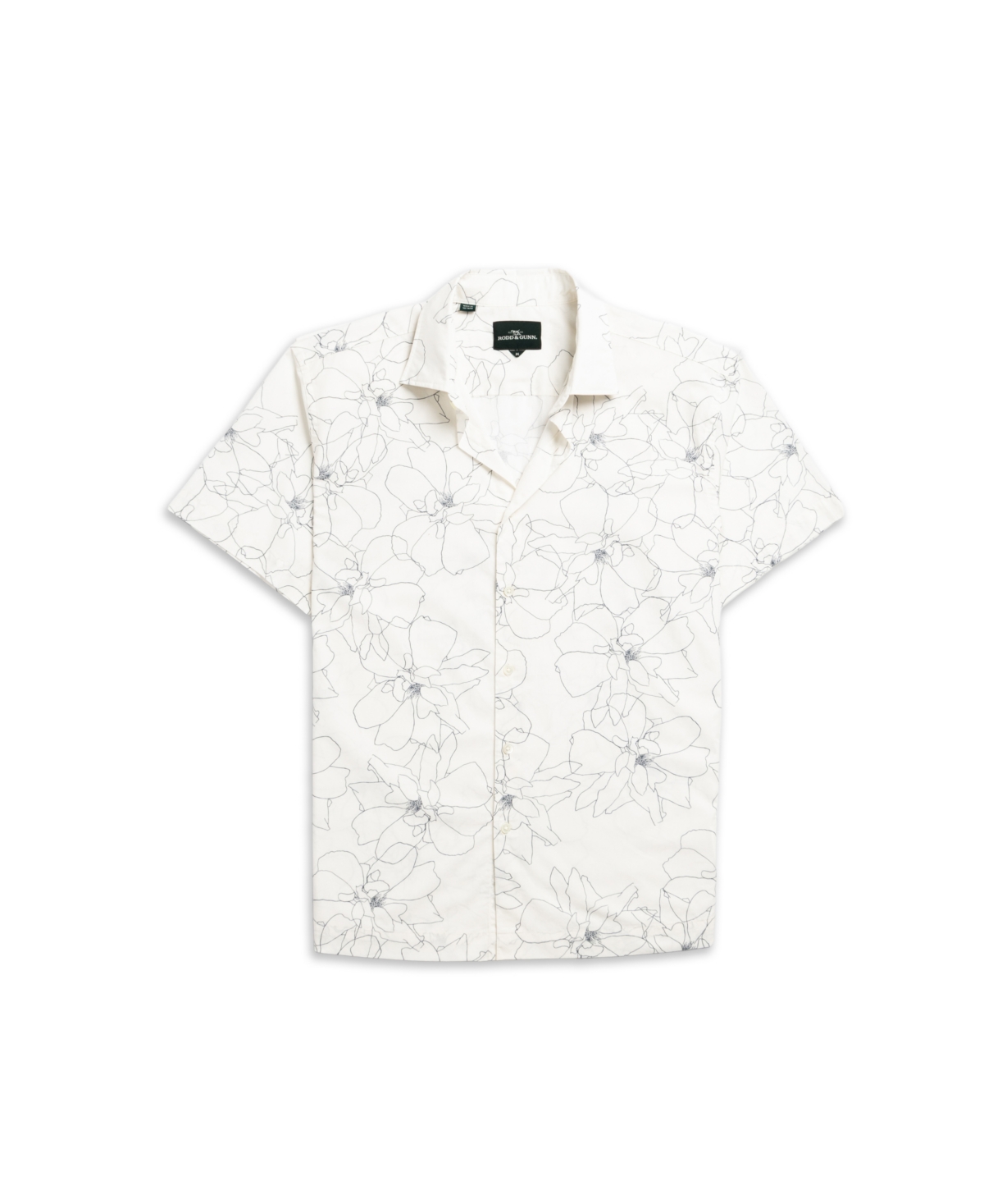 Rodd & Gunn Men's Regular Fit Bird Rock Short Sleeve Cotton Shirt