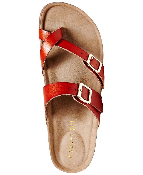 Madden Girl Bryceee Footbed Sandals Sandals & Flip Flops Shoes Macy's